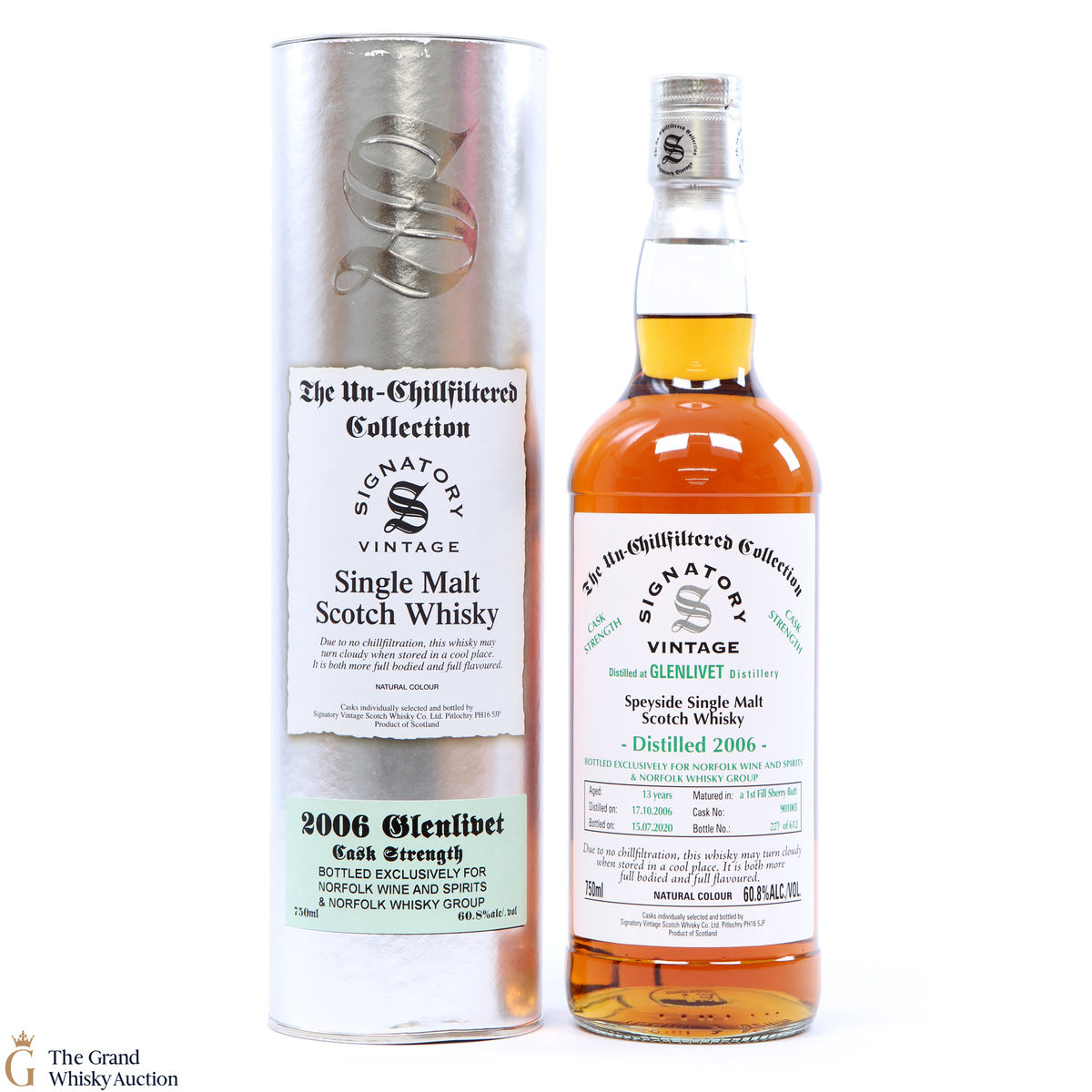 Glenlivet - 13 Year Old 2006 Signatory #901005