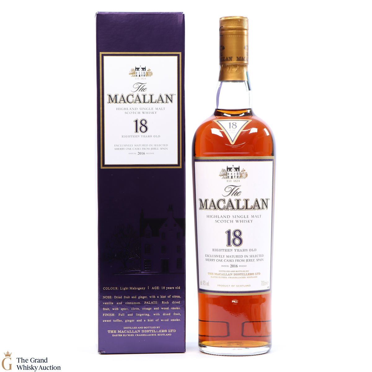Macallan - 18 Year Old - 2016 Release