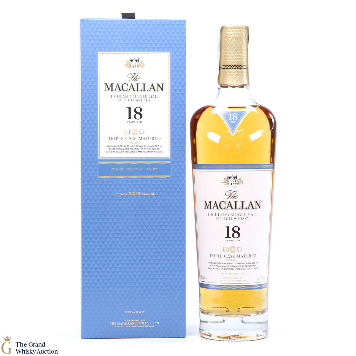 Macallan - 18 Year Old - Triple Cask 2019 (Fine Oak)