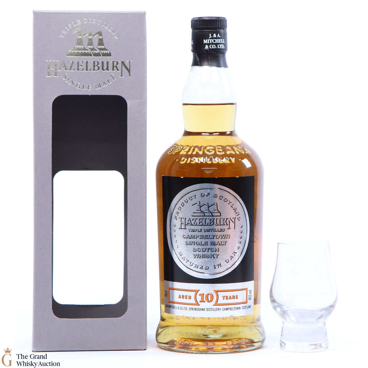Hazelburn - 10 Year Old & Glass