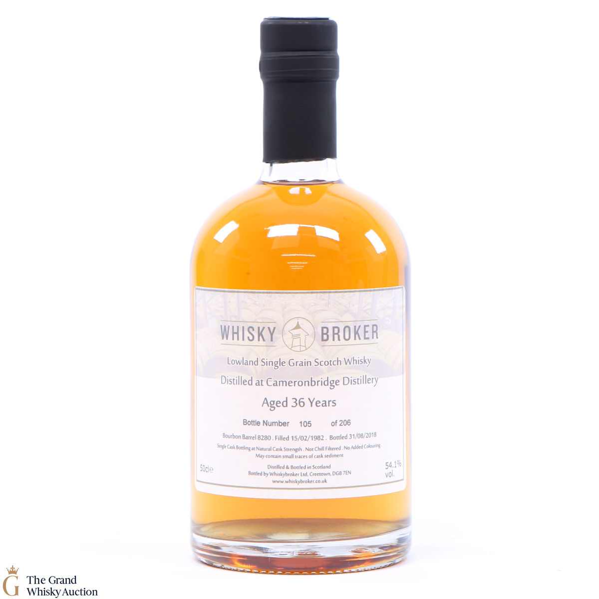 Cameronbridge 36 Year Old #8280 - Whisky Broker