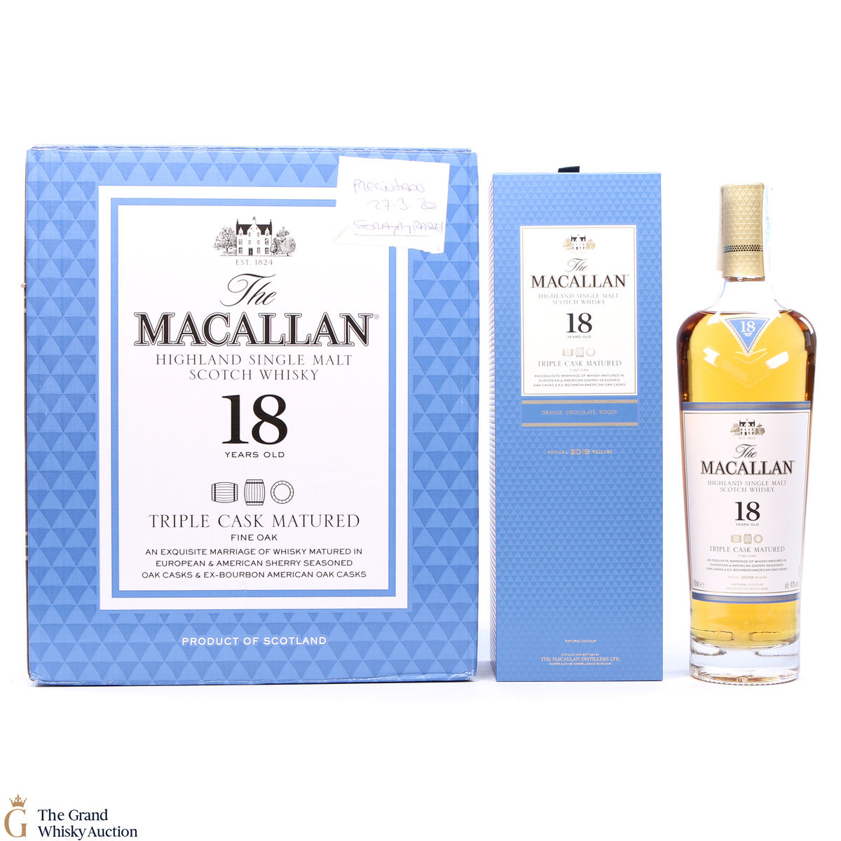 Macallan - 18 Year Old - Triple Cask 2019 (Fine Oak) x 6