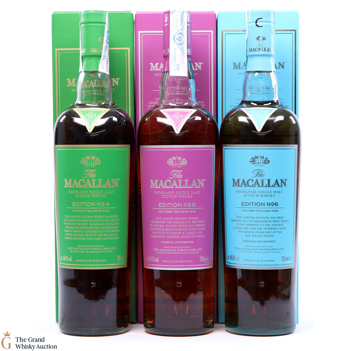 Macallan - Edition 4, 5 & 6