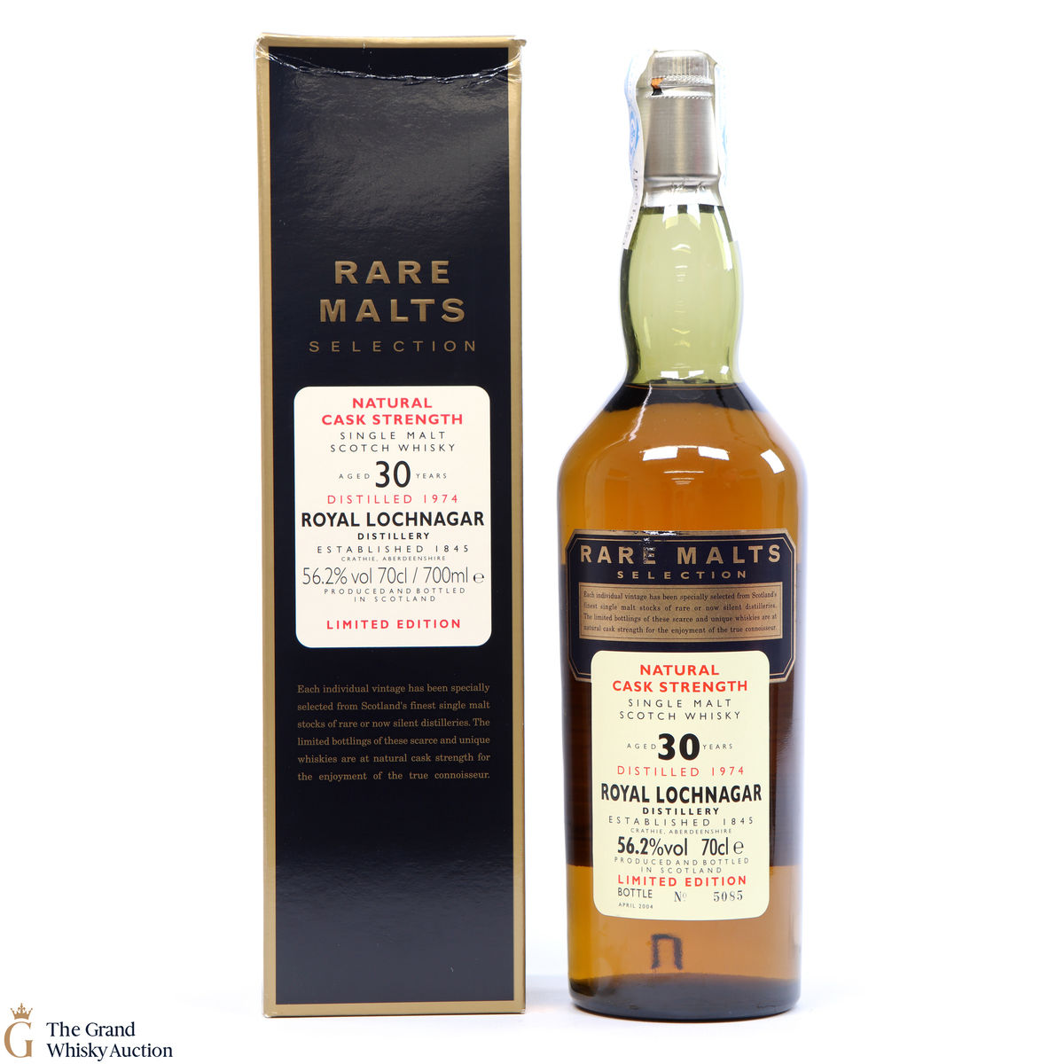 Royal Lochnagar - 30 Year Old (1974) - Rare Malts 56.2%