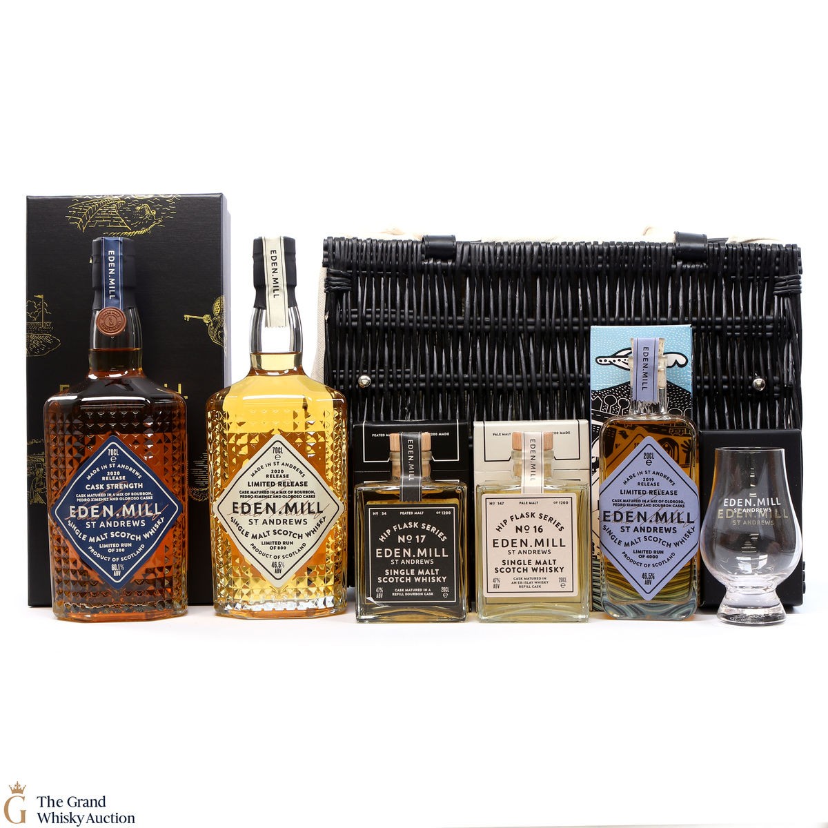 Eden Mill 2020 Collection & Hip Flasks Series + Glass