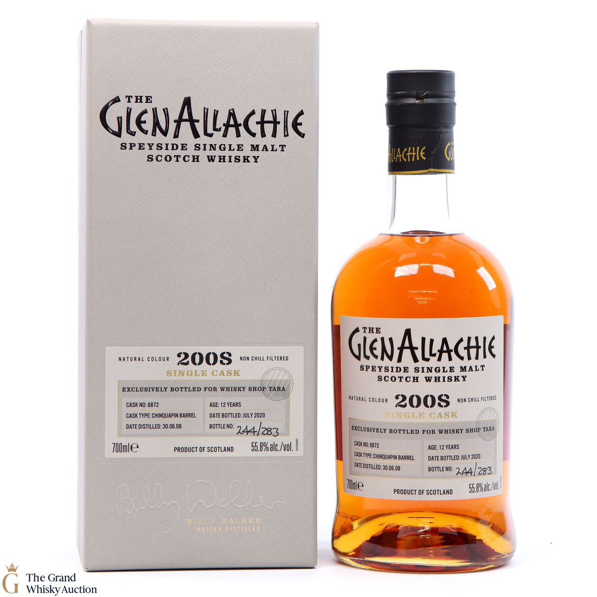 Glenallachie - 12 Year Old 2008 #6872 - Whisky Shop Tara