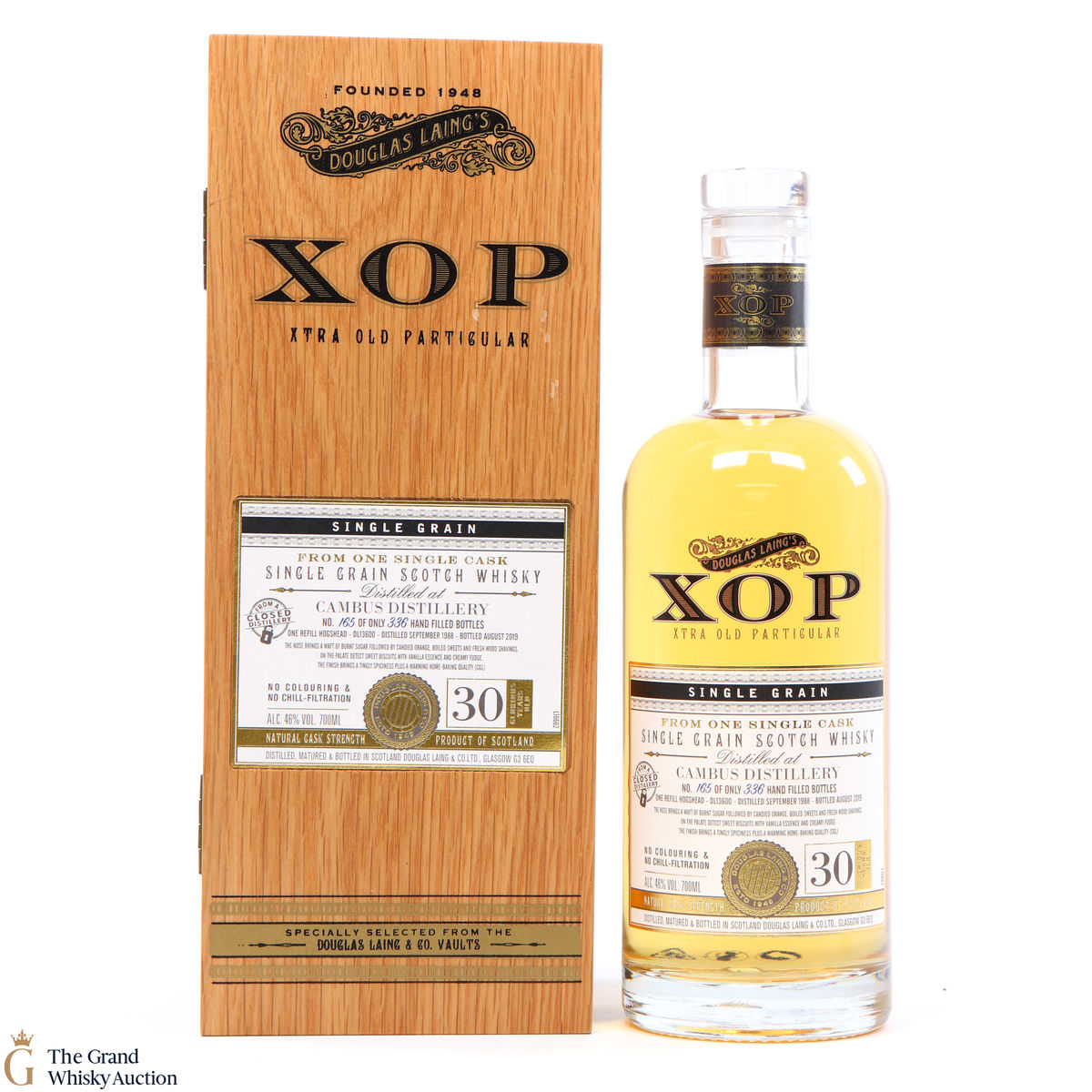 Cambus - 30 Year Old 1988 - Single Grain - XOP 