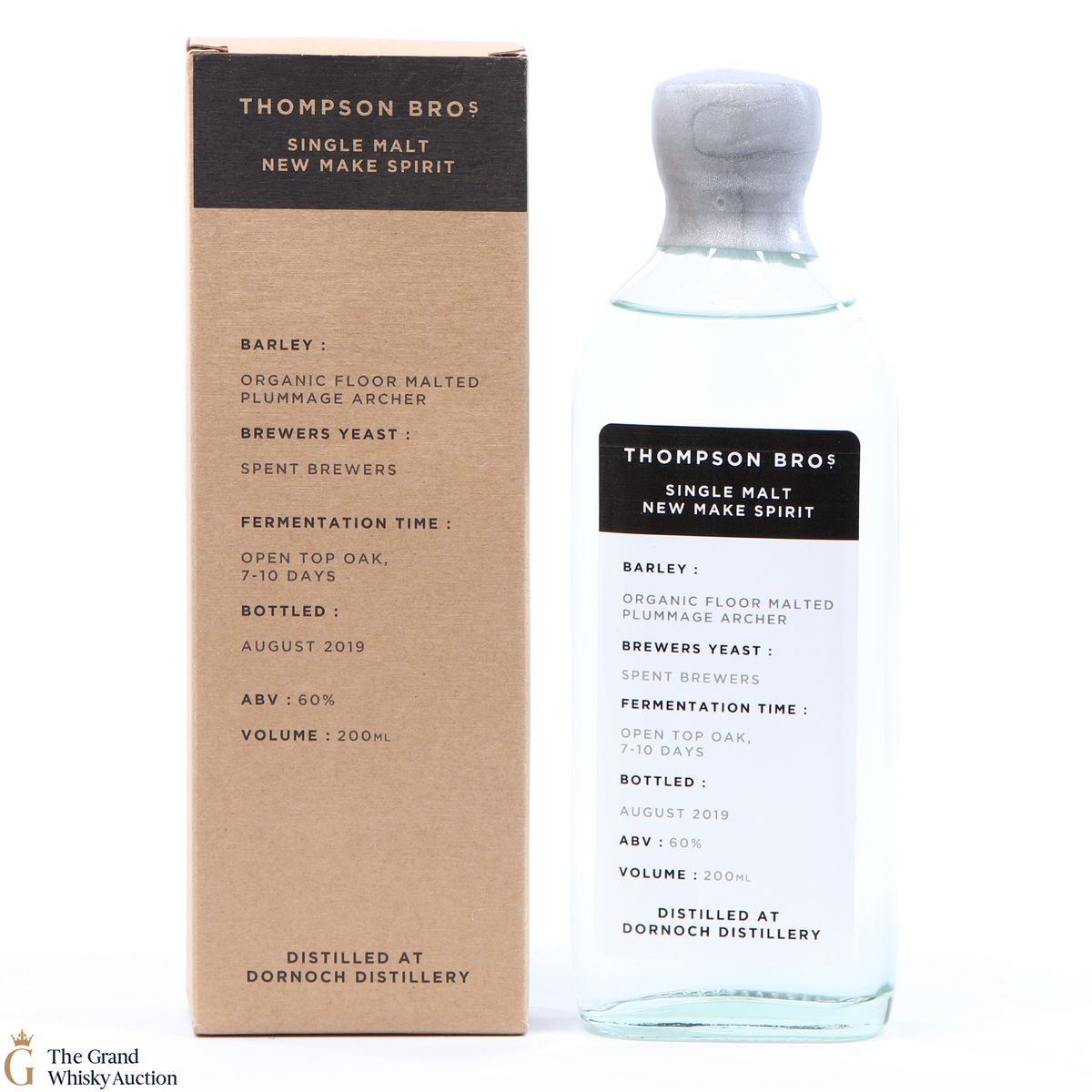 New Make Spirit - Dornoch Distillery - Thompson Bros 