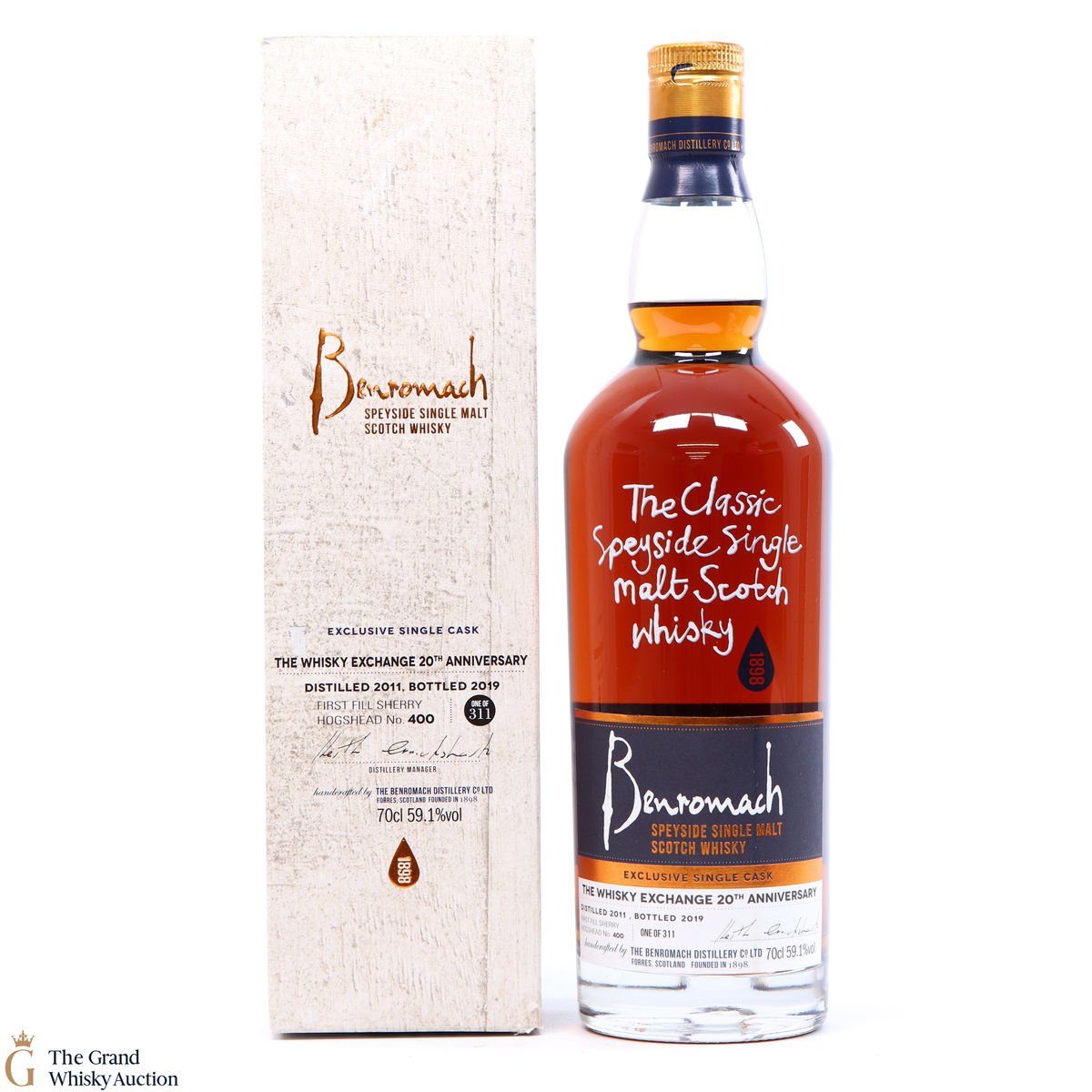 Benromach - 8 Year Old (2011) - Sherry Cask TWE Exclusive