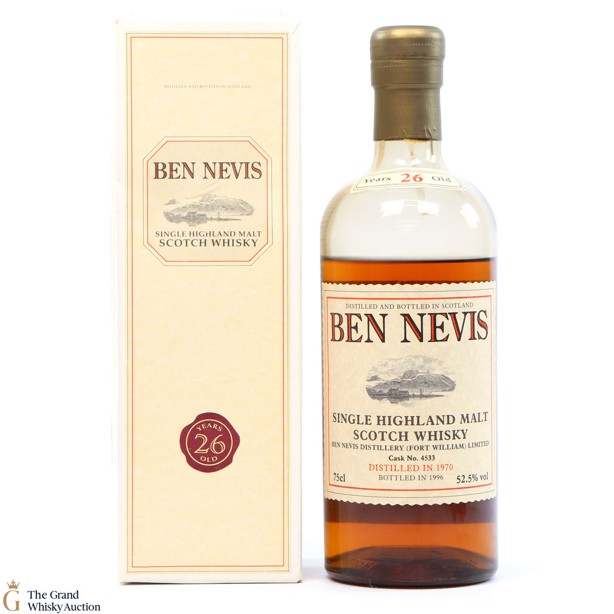 Ben Nevis - 26 Year Old 1970 Single Cask #4533