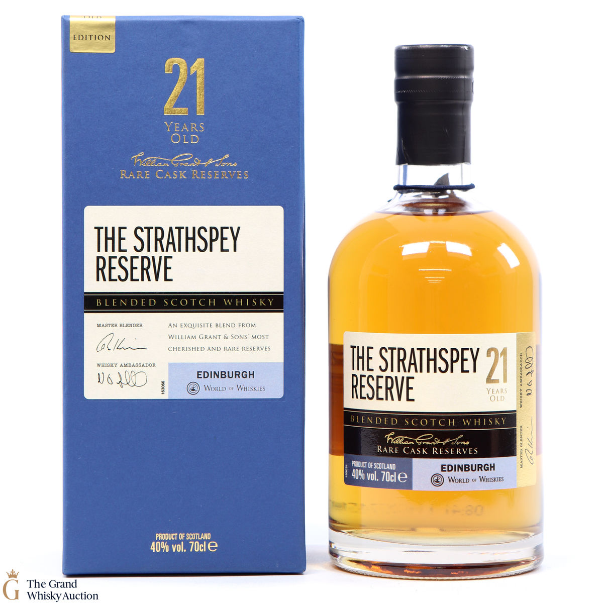 The Strathspey Reserve - 21 Year Old - Edinburgh