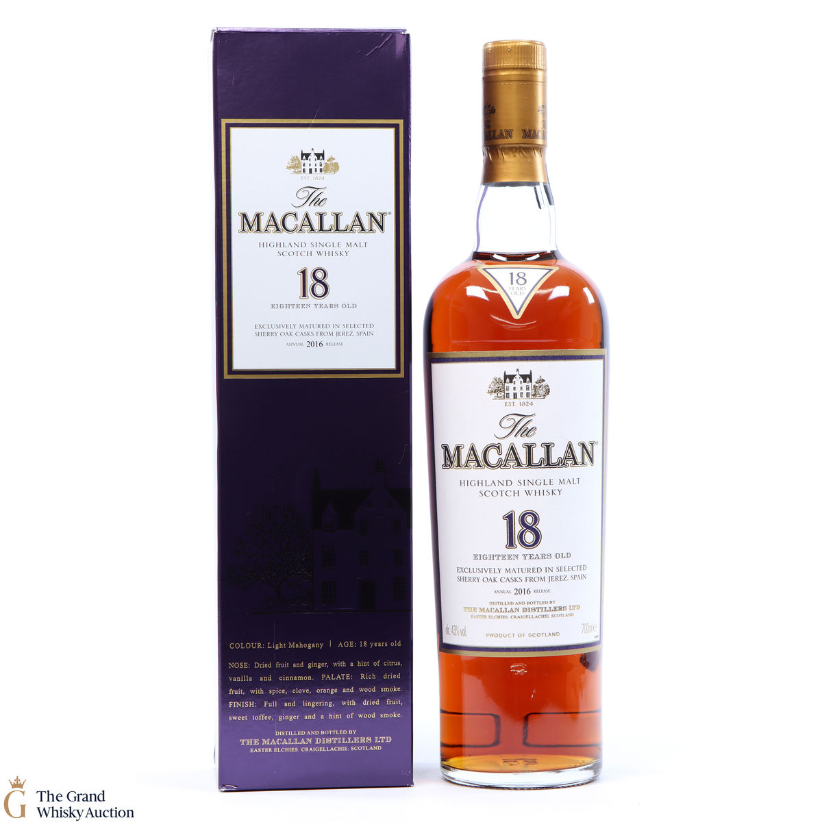 Macallan - 18 Year Old - 2016 Release