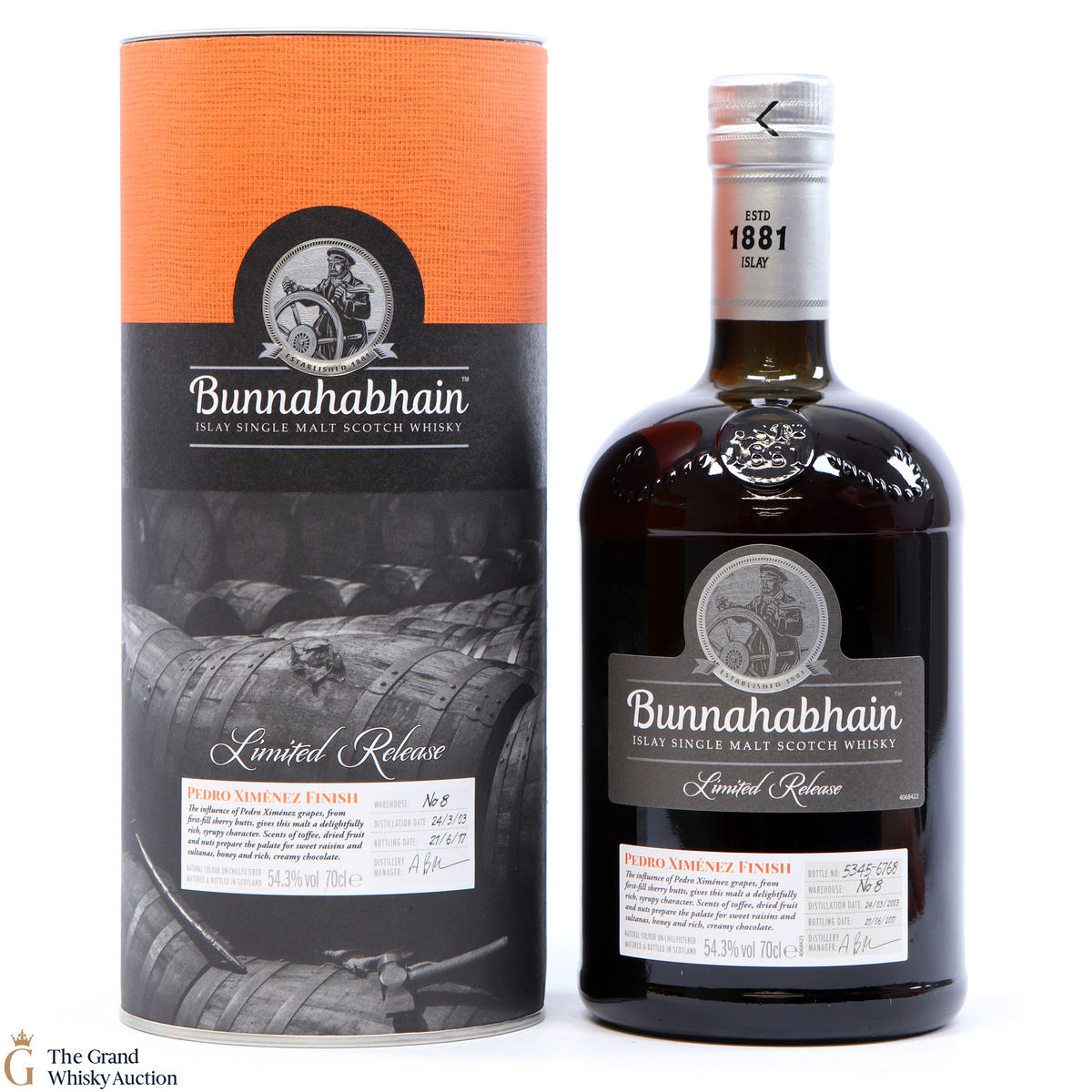Bunnahabhain - 2003 - Limited Release - Pedro Ximénez Finish (Import)