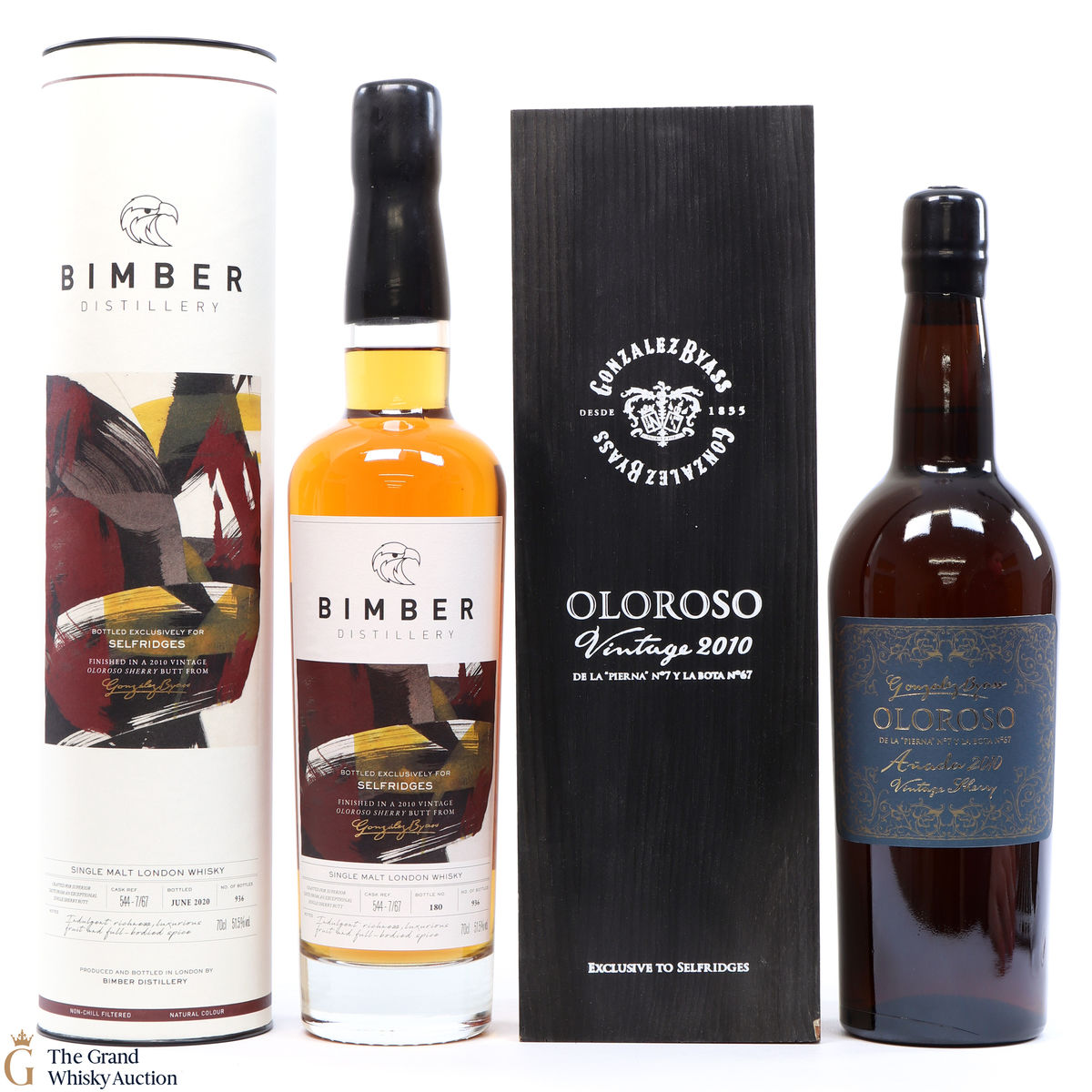 Bimber - Oloroso Sherry Butt #544-7/67 - Selfridges Exclusive & Sherry