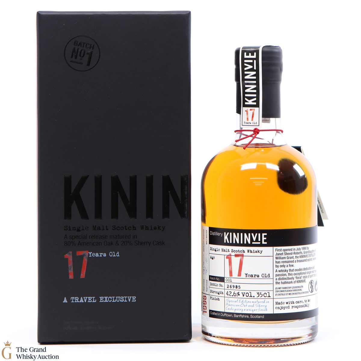 Kininvie - 17 Year Old Batch #001 35cl