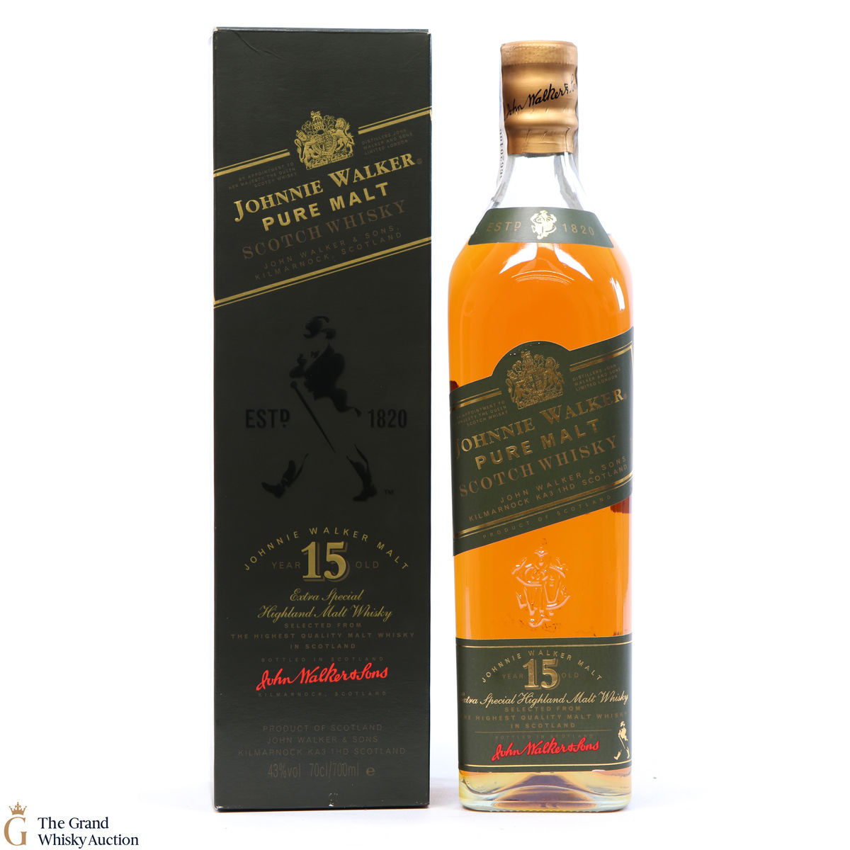 Johnnie Walker - 15 Year Old - Green Label