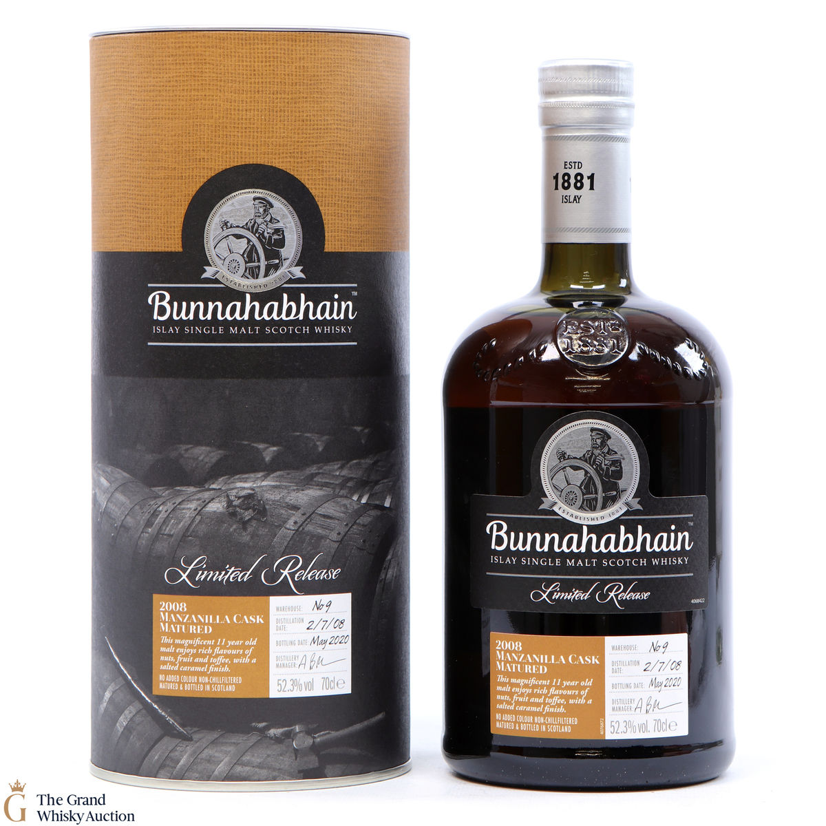 Bunnahabhain - 11 Year Old - 2008 Manzanilla Cask
