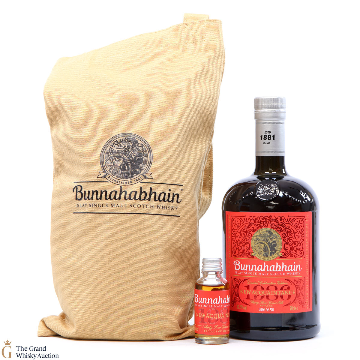 Bunnahabhain - 34 Year Old 1986 - New Acquaintance 2021 (& 3cl sample)