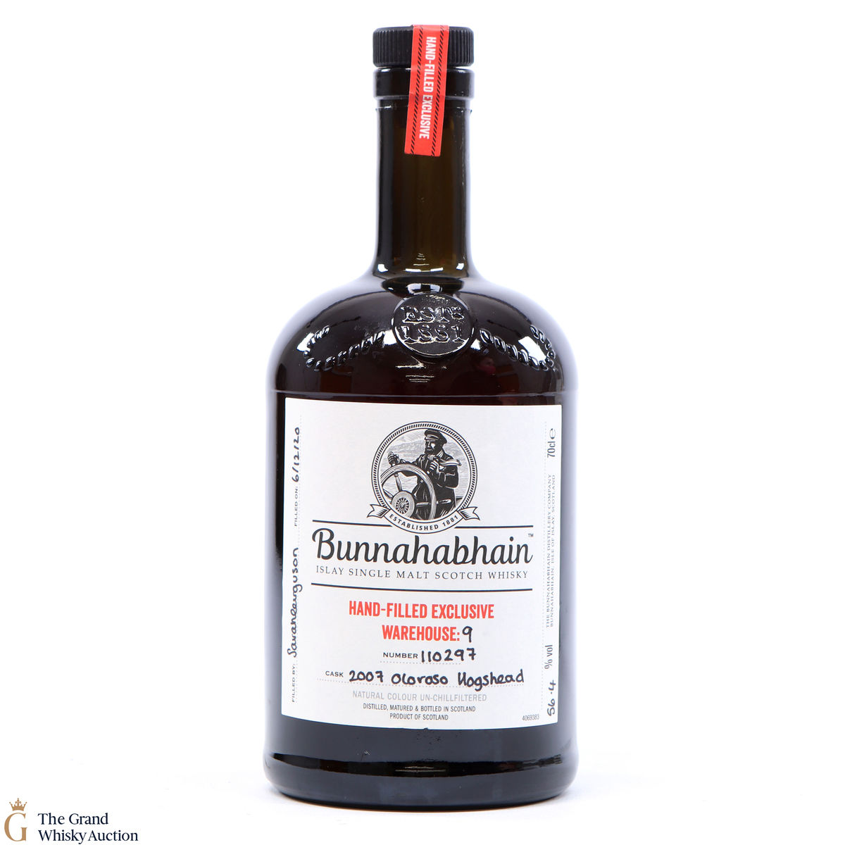 Bunnahabhain - 2007 Oloroso Hogshead #110297 (56.4%)