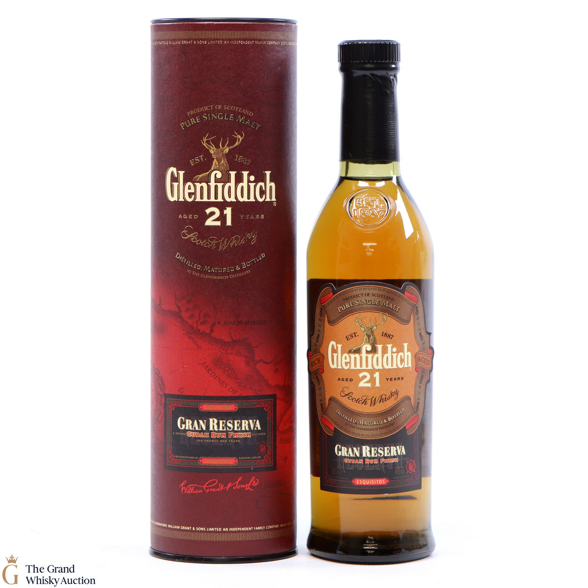 Glenfiddich - 21 Year Old - Gran Reserva Cuban Rum Cask 20cl