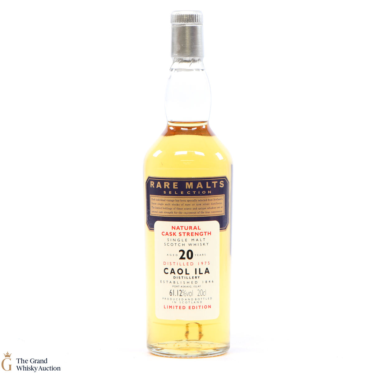 Caol Ila - 20 Year Old - 1975 Rare Malt 61.12% 20cl