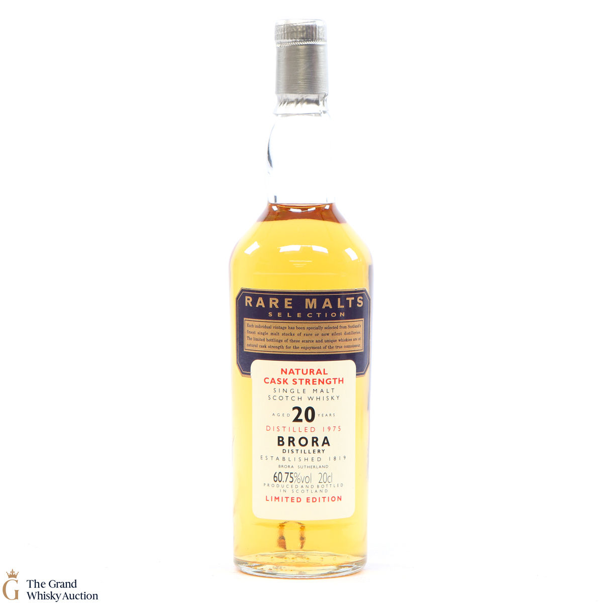 Brora - 20 Year Old - Rare Malts 60.75% 20cl