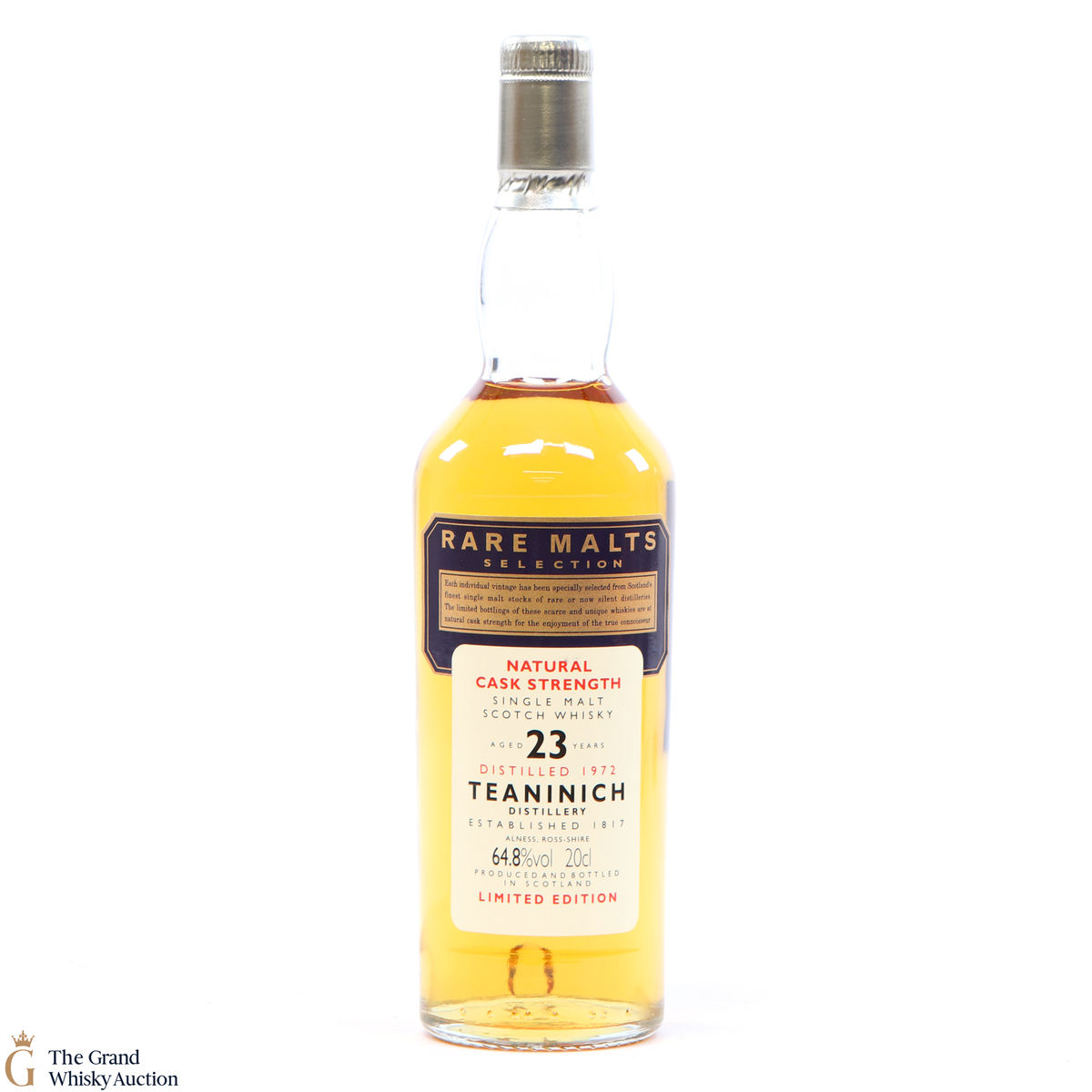 Teaninich - 23 Year Old 1972 Rare Malt 64.8% 20cl