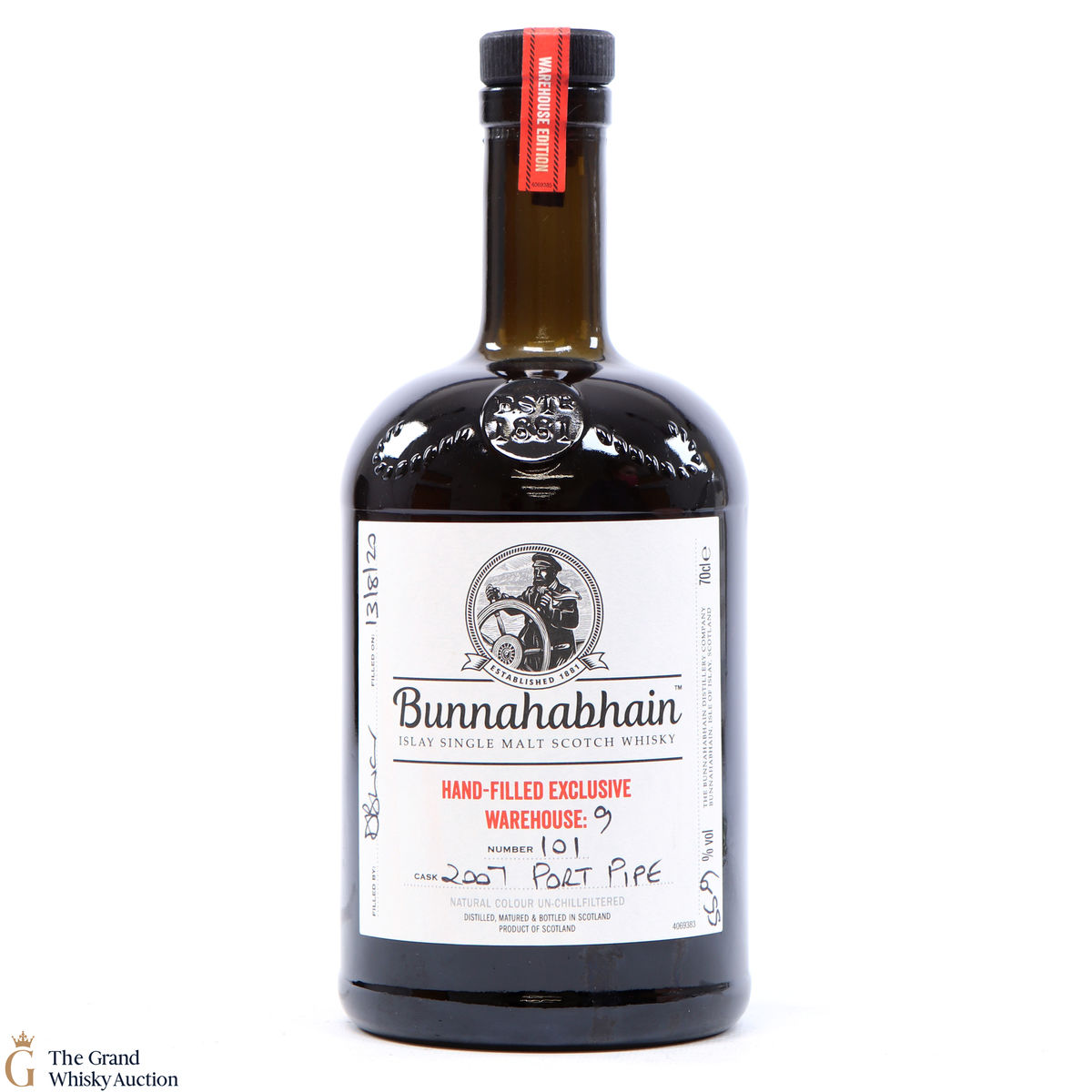 Bunnahabhain - 2007 Port Pipe Hand Fill 2020