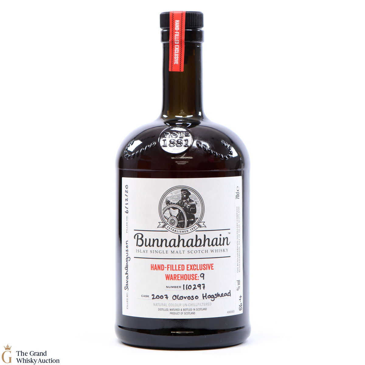 Bunnahabhain - 2007 Oloroso Hogshead #110297 (56.4%)