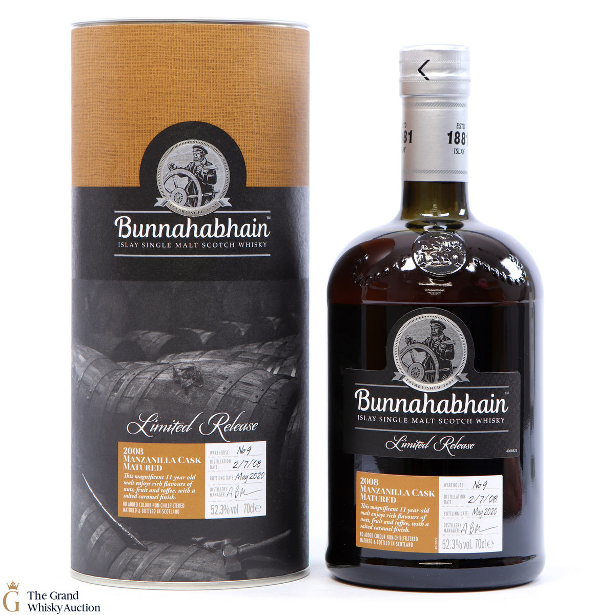 Bunnahabhain - 11 Year Old - 2008 Manzanilla Cask