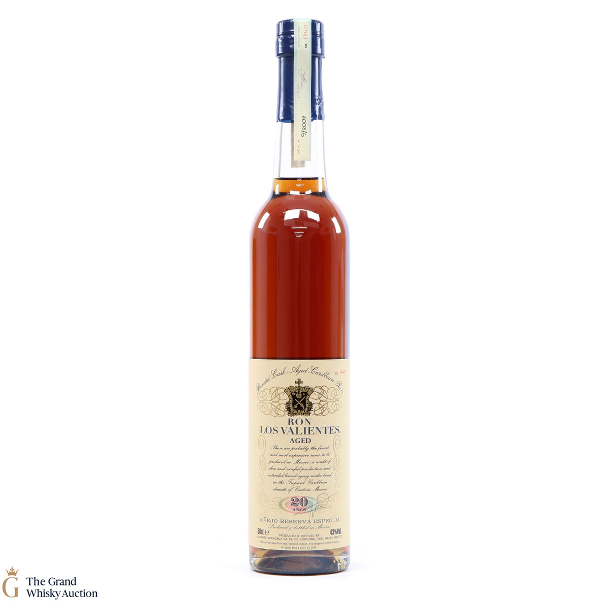 Ron Los Valientes - 20 Year Old Blended Caribean Rum