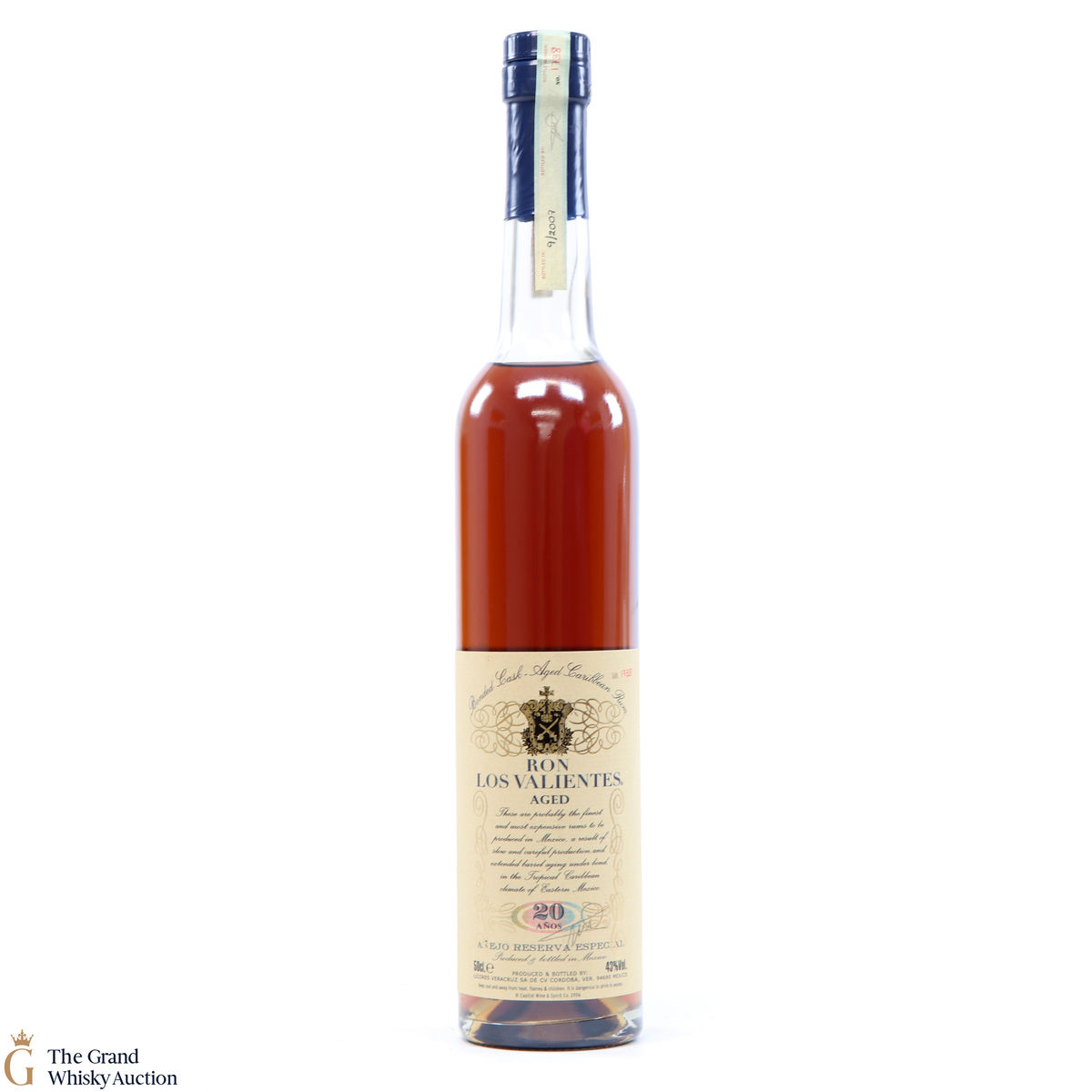 Ron Los Valientes - 20 Year Old Blended Caribean Rum