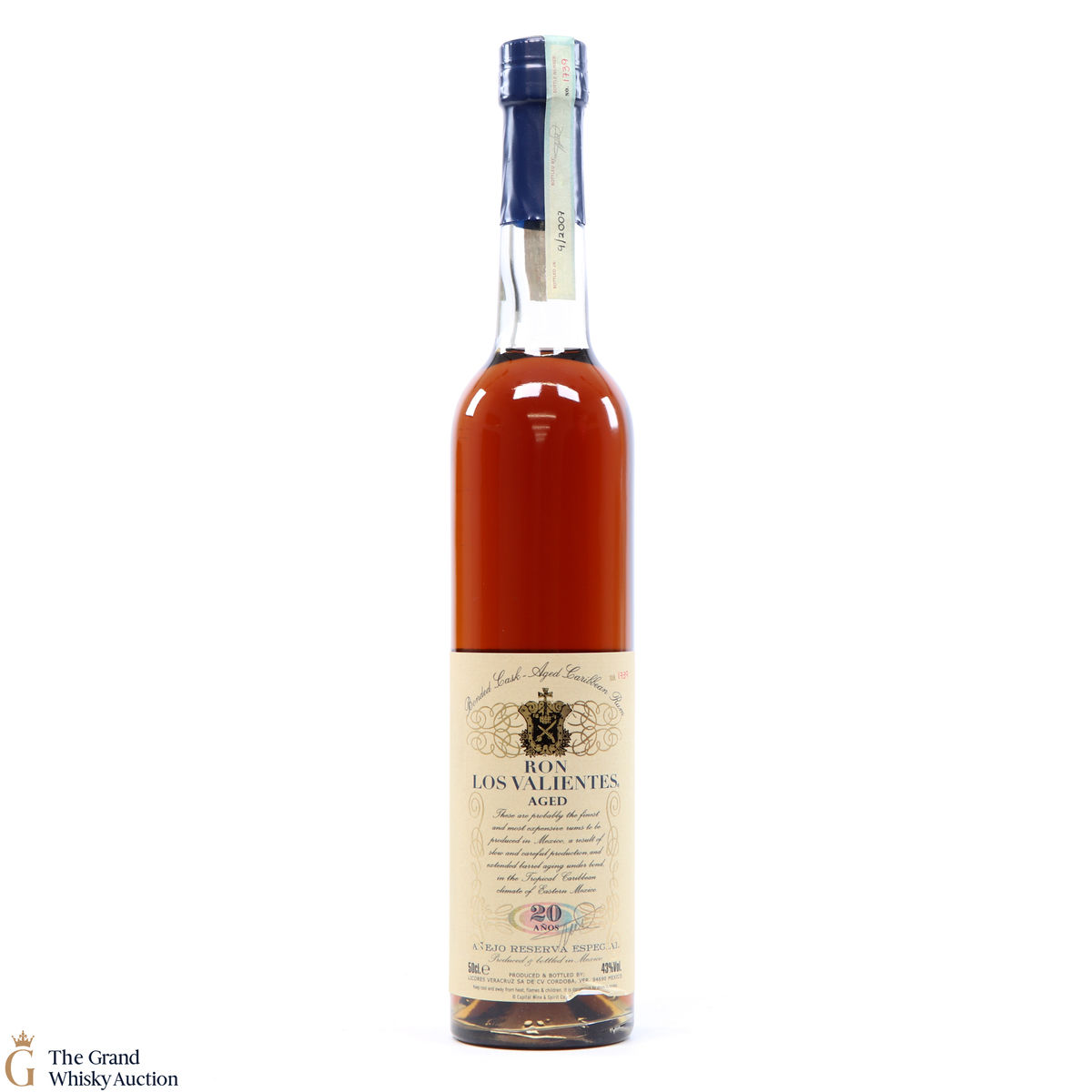 Ron Los Valientes - 20 Year Old Blended Caribean Rum