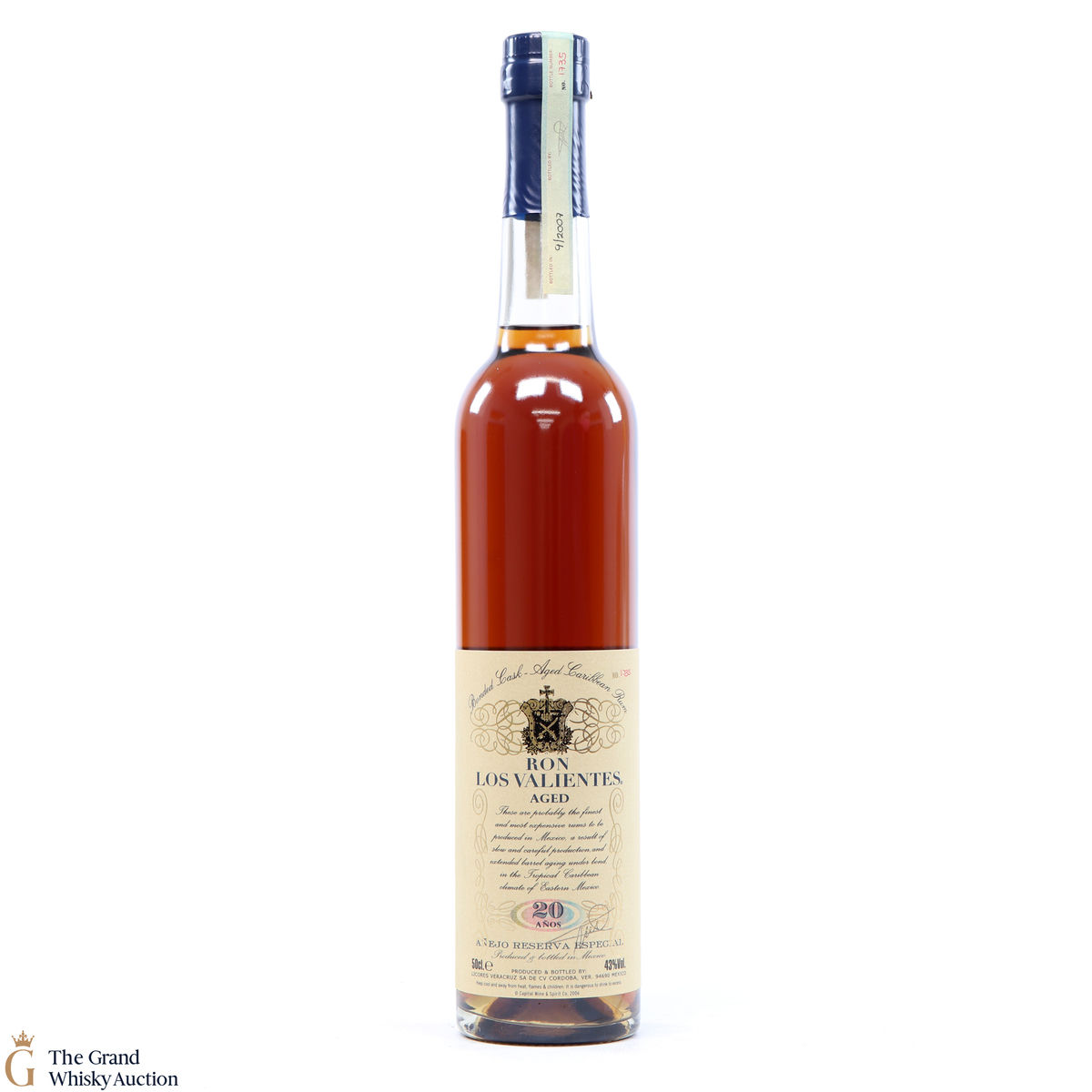 Ron Los Valientes - 20 Year Old Blended Caribean Rum