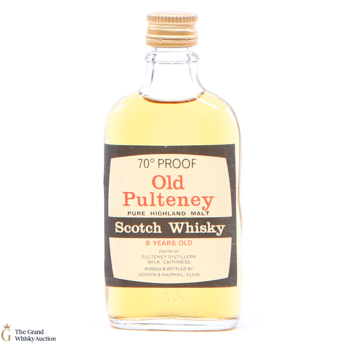Old Pulteney - 8 Year Old 70 Proof Gordon & MacPhail 5cl
