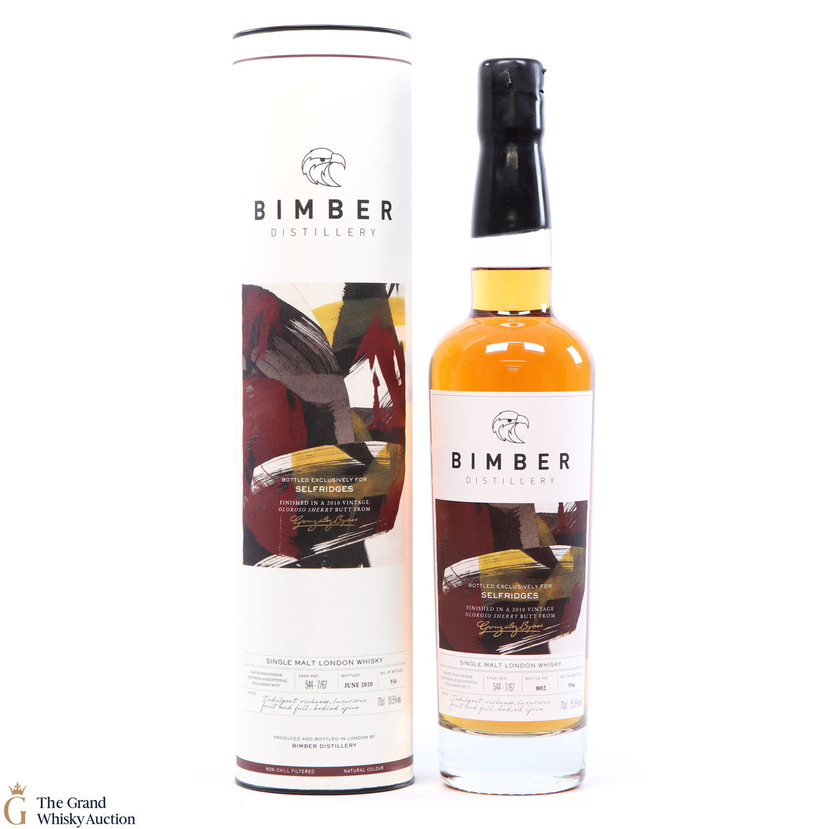 Bimber - Oloroso Sherry Butt #544-7/67 - Selfridges Exclusive