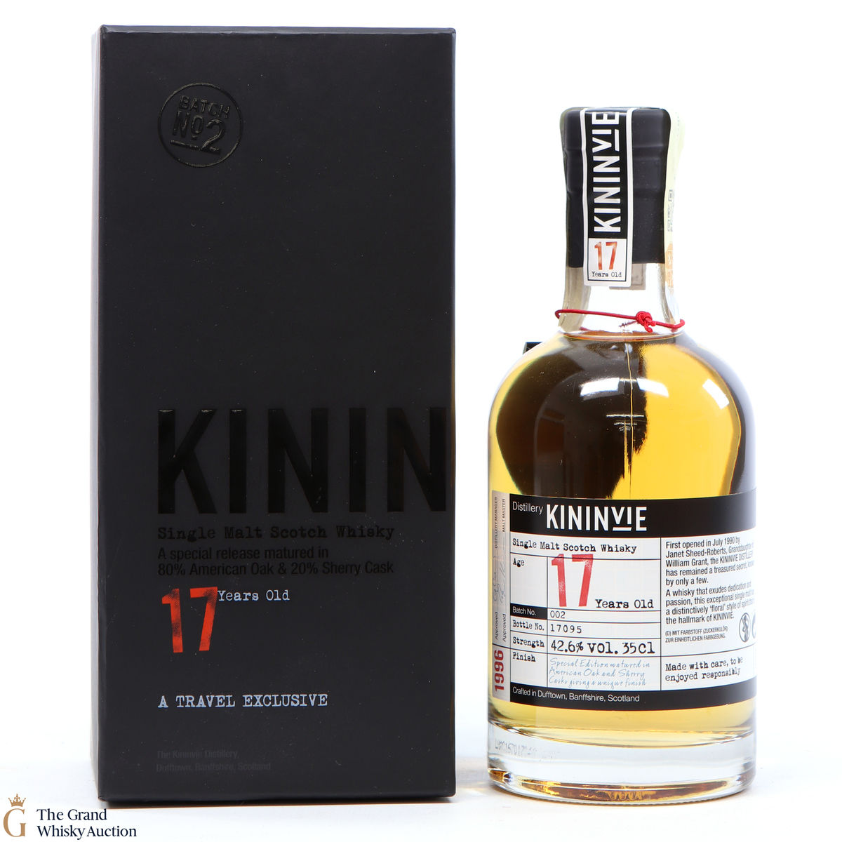 Kininvie - 17 Year Old 1996 Batch #002 (35cl)