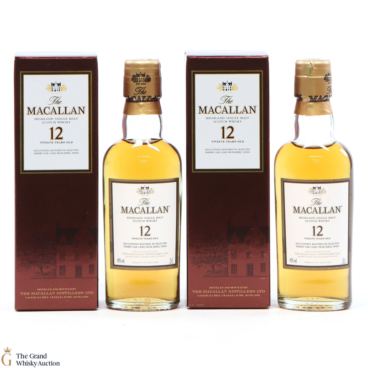 Macallan - 12 Year Old - Sherry Oak (2 x 5cl)