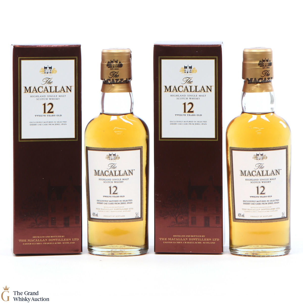 Macallan - 12 Year Old - Sherry Oak (2 x 5cl)