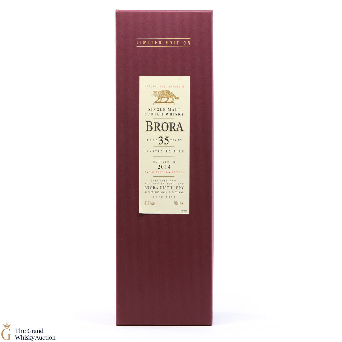 Brora - 35 Year Old - 2014 Release - (BOX ONLY)