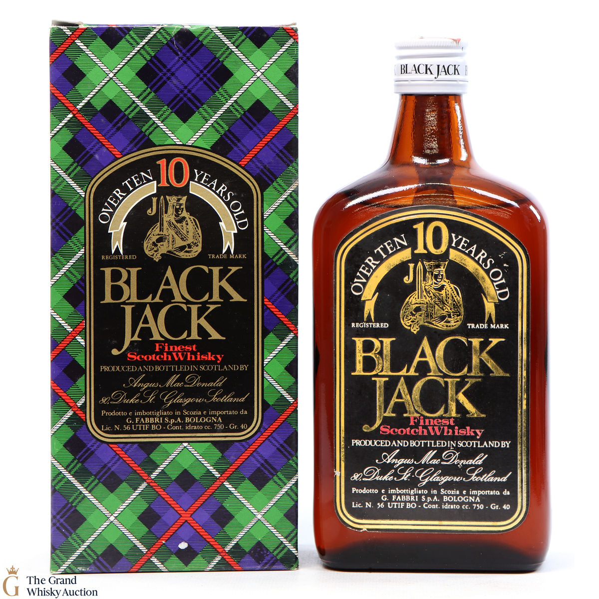 Black Jack - 10 Year Old 1980s Fabbri Import