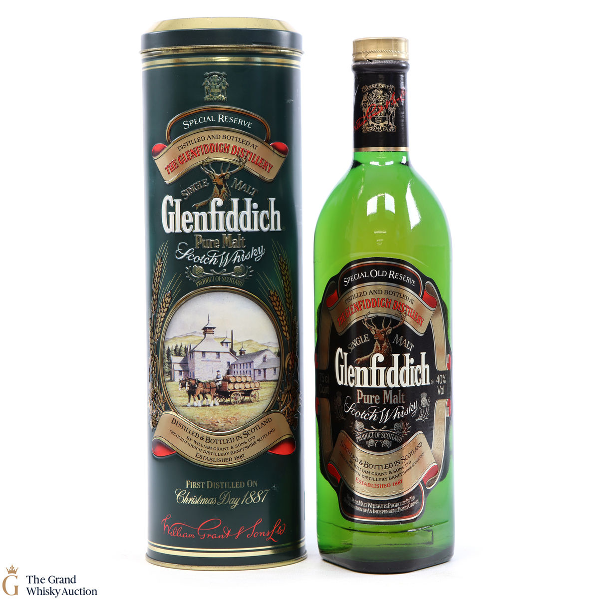 Glenfiddich - Pure Malt 1980's 75cl