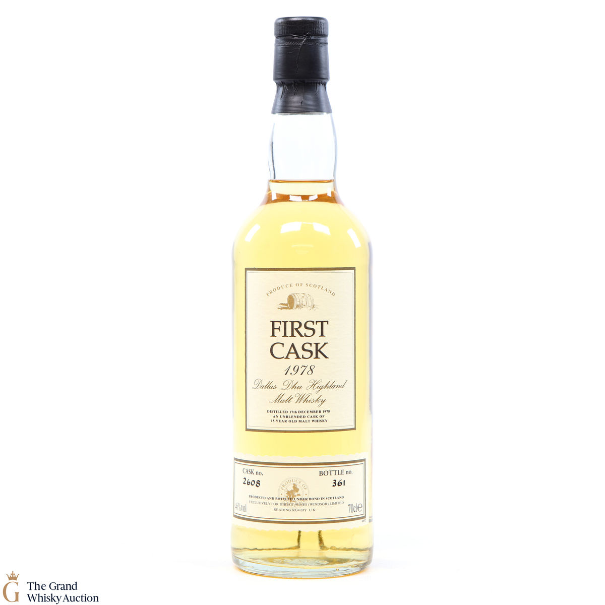 Dallas Dhu - 15 Year Old 1978 First Cask #2608