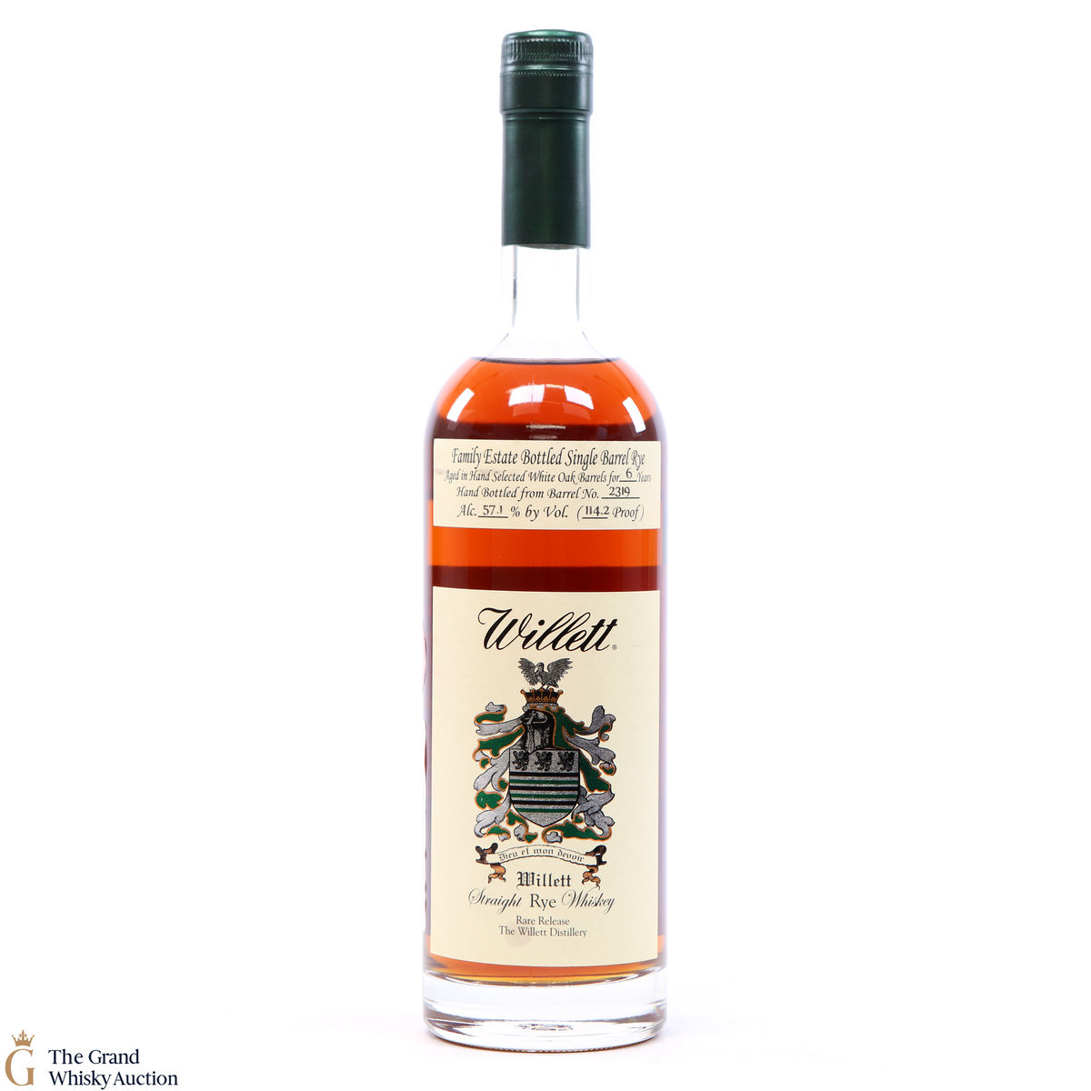 Willett Family Estate - 6 Year Old Single Barrel Rye #2319 The Lexington