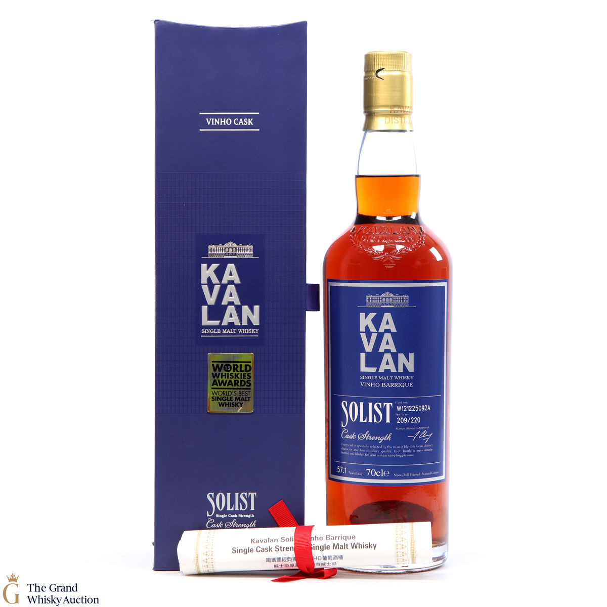 Kavalan - Solist Vinho Barrique Cask Strength
