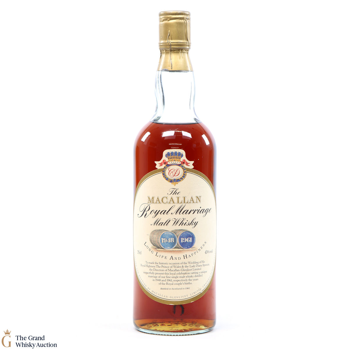 Macallan - 1948 - 1961 Royal Marriage 1981