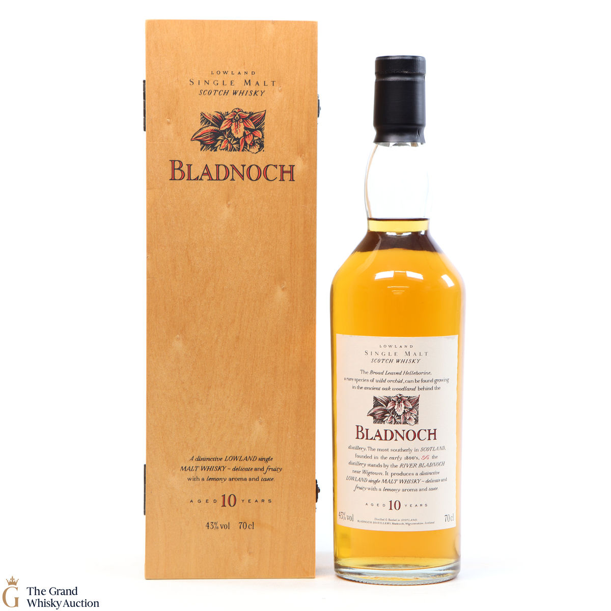 Bladnoch - 10 Year Old Flora and Fauna (Wooden Box)