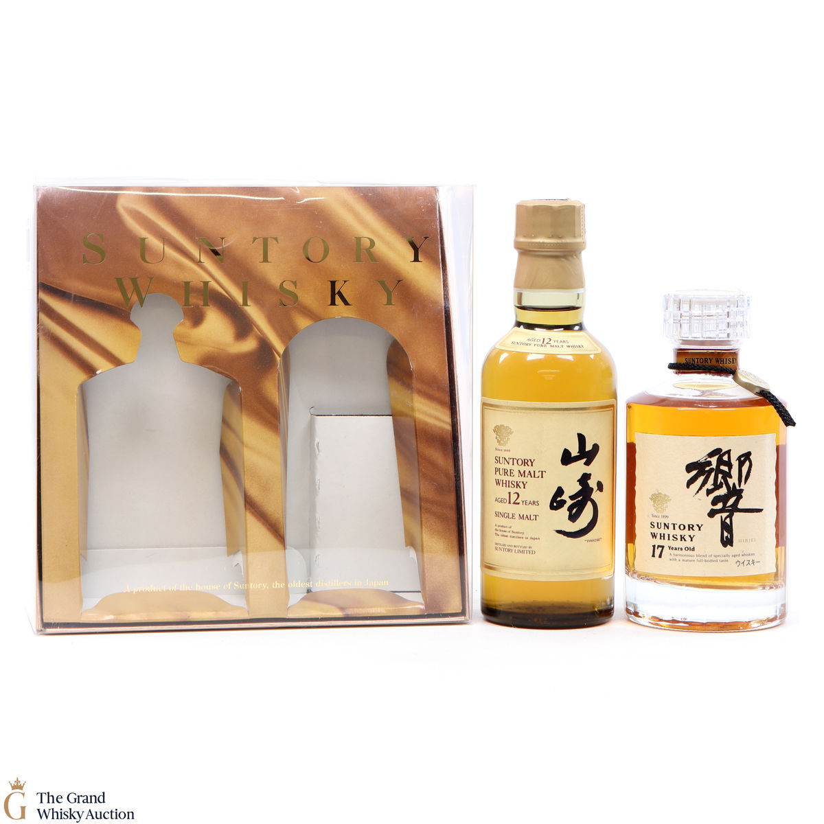 Suntory - Hibiki & Yamazaki - 17 & 12 Year Old (2 x 18cl)