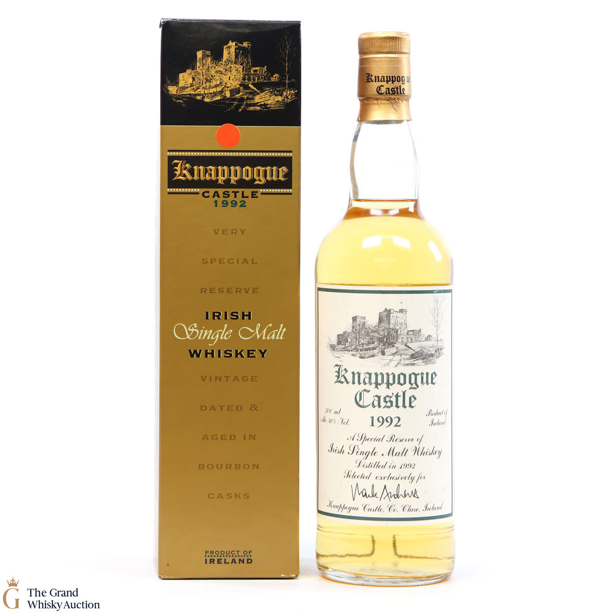 Knappogue Castle - 1992 Vintage Irish Single Malt