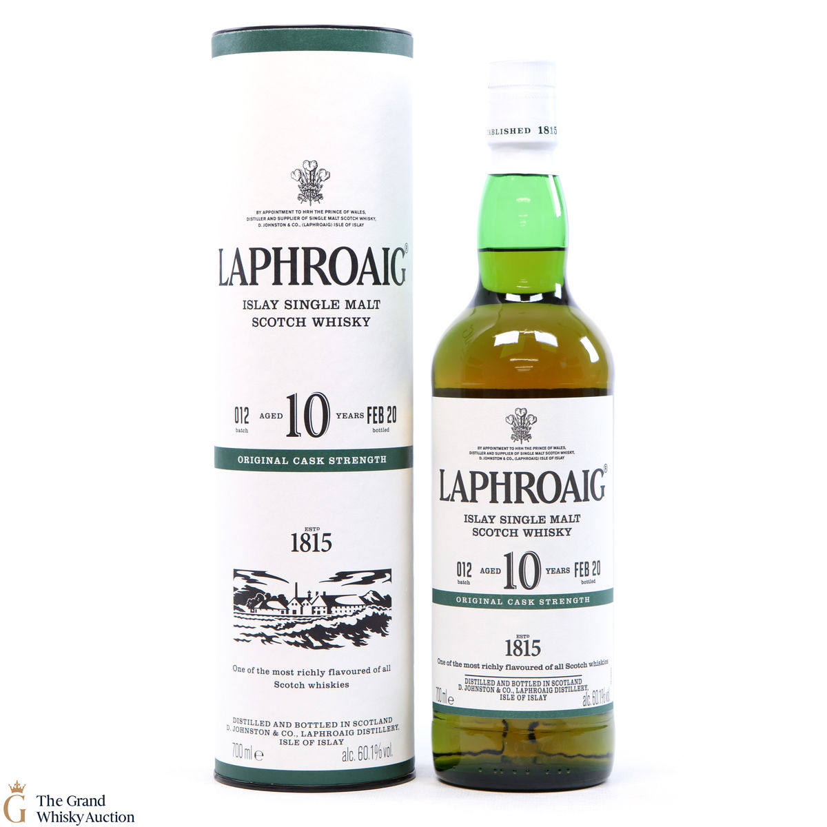 Laphroaig - 10 Year Old - Original Cask Strength Batch #012
